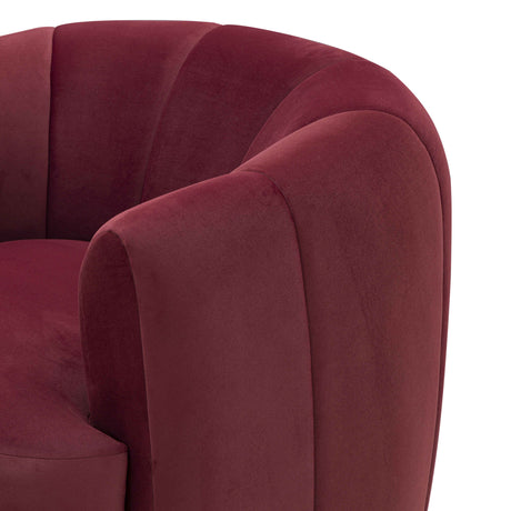 Jasmine Performance Velvet Swivel Accent Chair by TOV Furniture at Eve Furniture