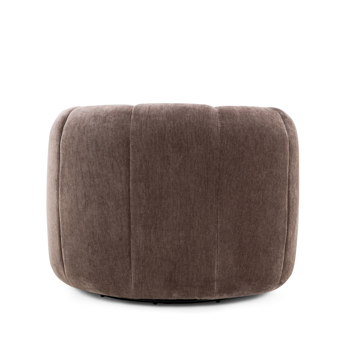 Jasmine Upcycled Contract-Grade Basketweave Fabric Swivel Accent Chair by TOV Furniture at Eve Furniture