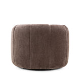 Jasmine Upcycled Contract-Grade Basketweave Fabric Swivel Accent Chair by TOV Furniture at Eve Furniture