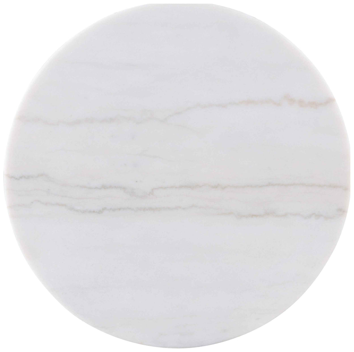 Jason Greige Round White Marble Top Coffee Table by Coaster at Eve Furniture