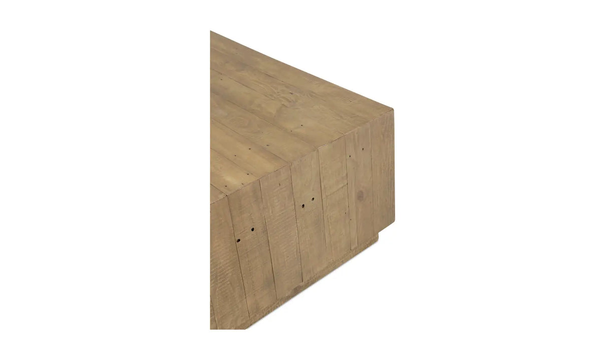 Jasper Coffee Table Natural by Moe's Home at Eve Furniture
