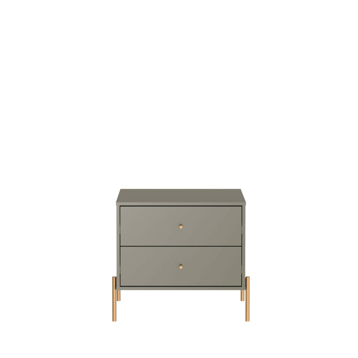 Jasper Nightstand in Grey (set of 2) by Manhattan Comfort at Eve Furniture