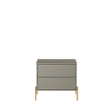 Jasper Nightstand in Grey (set of 2) by Manhattan Comfort at Eve Furniture