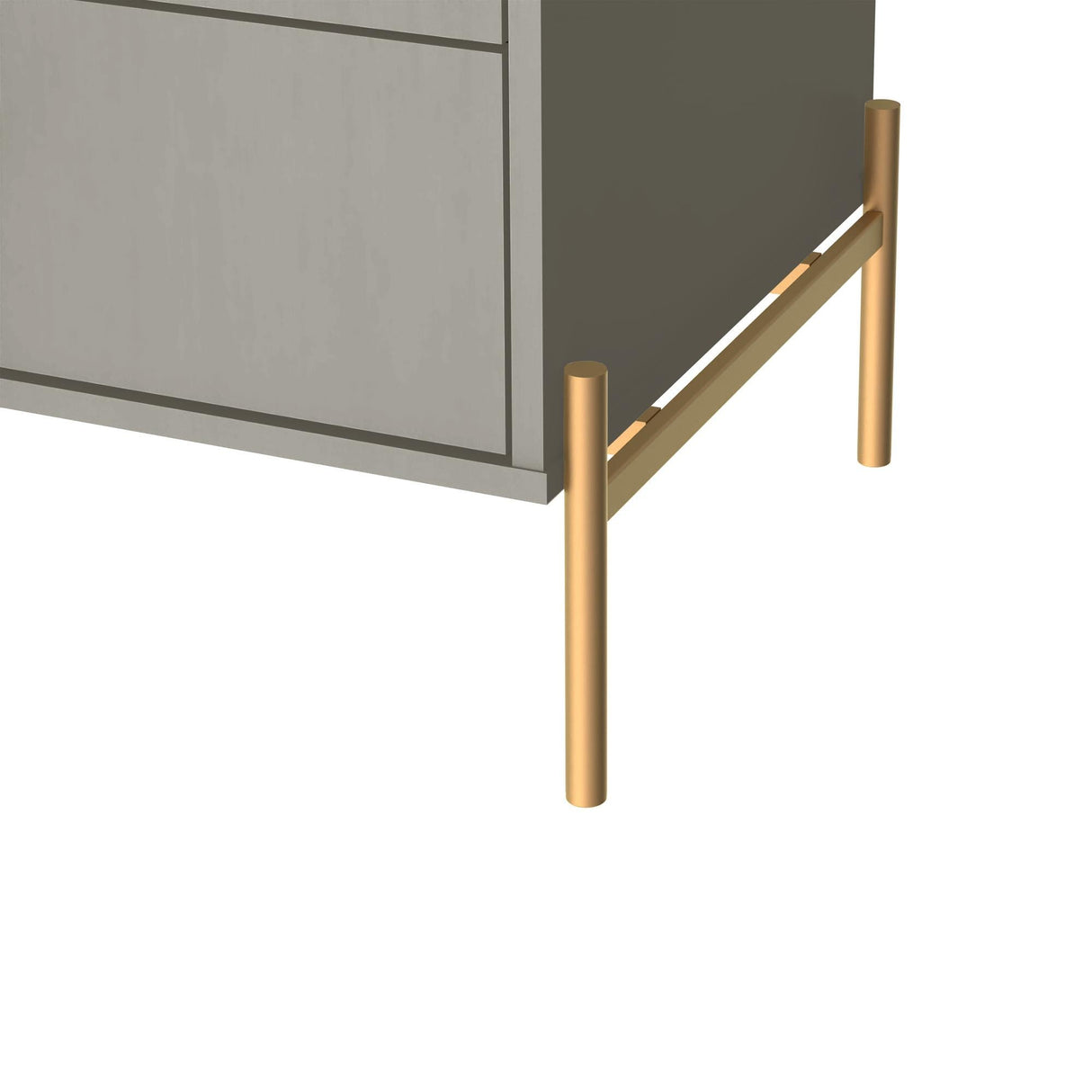 Jasper Nightstand in Grey (set of 2) by Manhattan Comfort at Eve Furniture