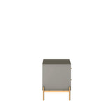 Jasper Nightstand in Grey (set of 2) by Manhattan Comfort at Eve Furniture