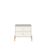 Jasper Nightstand in Off White (set of 2) by Manhattan Comfort at Eve Furniture