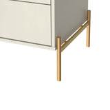 Jasper Nightstand in Off White (set of 2) by Manhattan Comfort at Eve Furniture