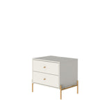 Jasper Nightstand in Off White (set of 2) by Manhattan Comfort at Eve Furniture