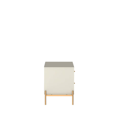 Jasper Nightstand in Off White (set of 2) by Manhattan Comfort at Eve Furniture