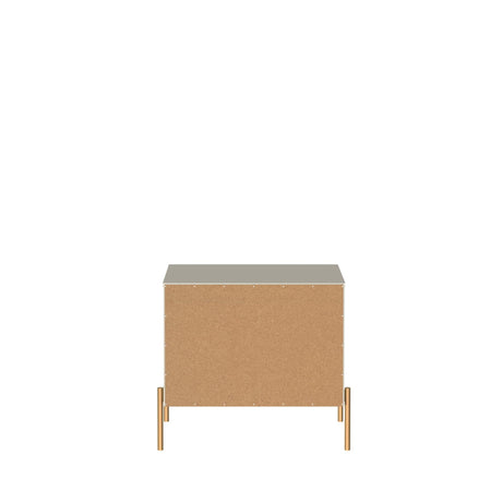 Jasper Nightstand in Off White (set of 2) by Manhattan Comfort at Eve Furniture