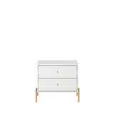 Jasper Nightstand in White Gloss (set of 2) by Manhattan Comfort at Eve Furniture