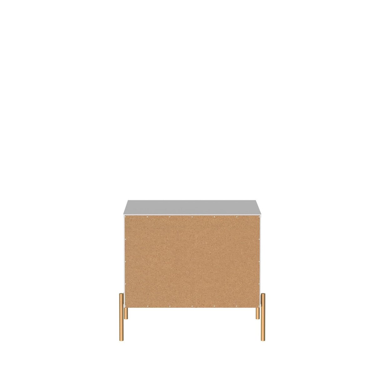 Jasper Nightstand in White Gloss (set of 2) by Manhattan Comfort at Eve Furniture