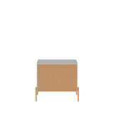 Jasper Nightstand in White Gloss (set of 2) by Manhattan Comfort at Eve Furniture