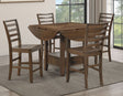 Java 5-Piece Drop-leaf Counter Height Set by Steve Silver at Eve Furniture