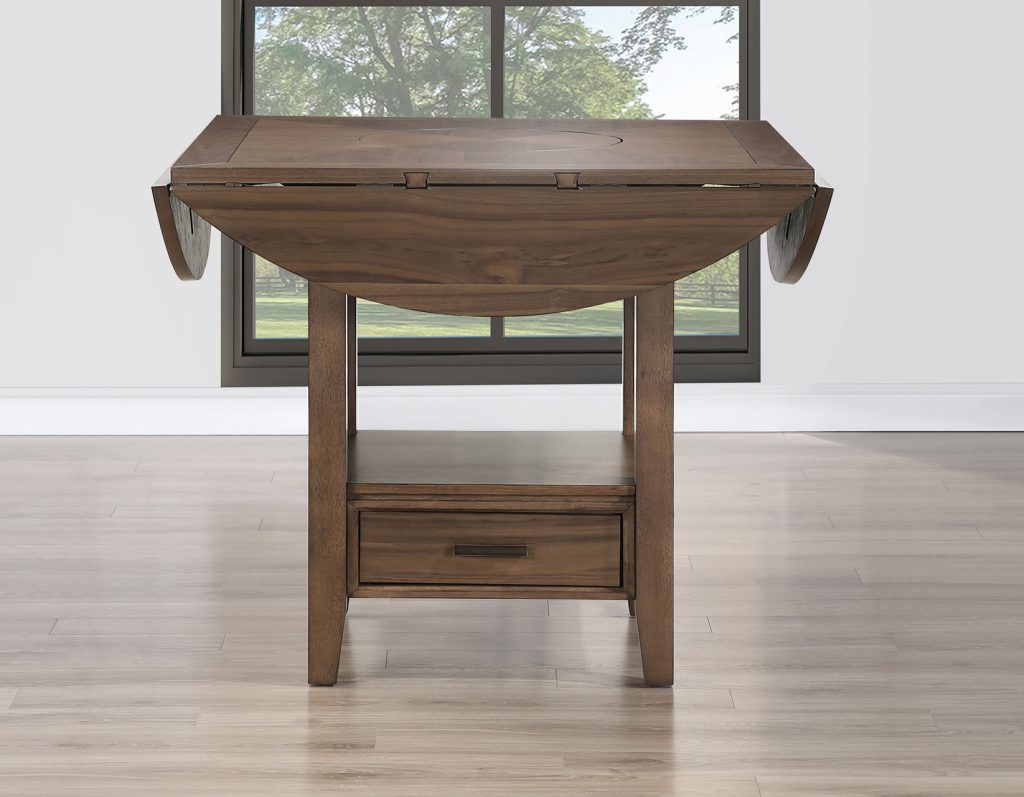 Java 59-inch Round Counter Table by Steve Silver at Eve Furniture
