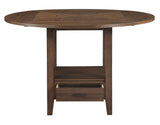 Java 59-inch Round Counter Table by Steve Silver at Eve Furniture
