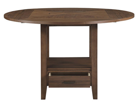 Java 59-inch Round Counter Table by Steve Silver at Eve Furniture