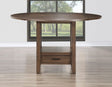 Java 59-inch Round Counter Table by Steve Silver at Eve Furniture