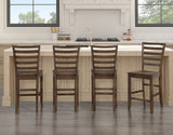 Java Mocha finish 24″ Counter Stool Set of 2
