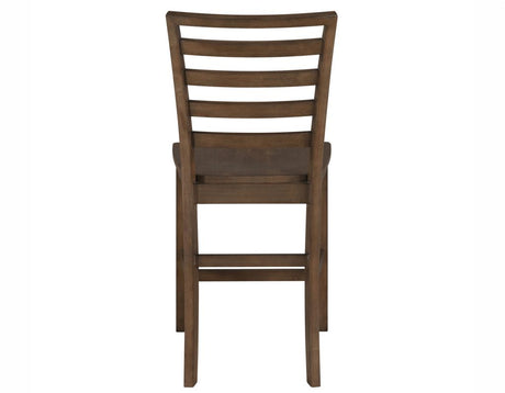 Java Mocha finish 24″ Counter Stool Set of 2 by Steve Silver at Eve Furniture