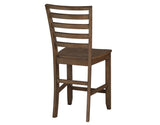 Java Mocha finish 24″ Counter Stool Set of 2