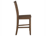 Java Mocha finish 24″ Counter Stool Set of 2