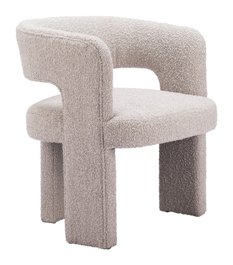 Java Sandy Beige Accent Chair by Zuomod at Eve Furniture
