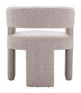 Java Sandy Beige Accent Chair by Zuomod at Eve Furniture