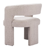 Java Sandy Beige Accent Chair by Zuomod at Eve Furniture