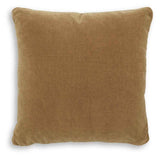 Jaxkins Camel Pillow by Ashley at Eve Furniture
