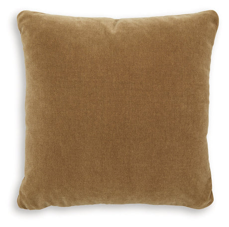 Jaxkins Camel Pillow (Set of 4) by Ashley at Eve Furniture
