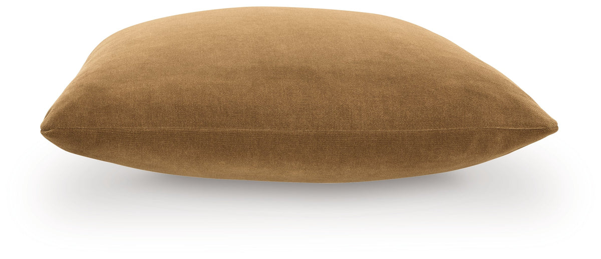 Jaxkins Camel Pillow (Set of 4) by Ashley at Eve Furniture