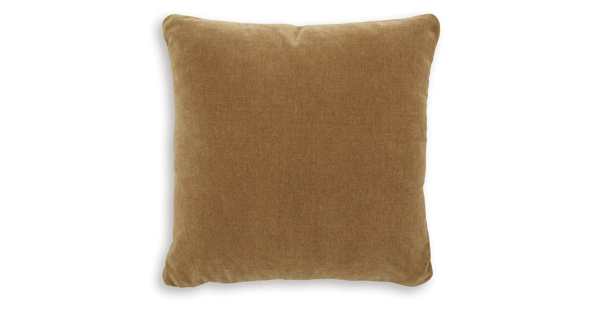 Jaxkins Camel Pillow (Set of 4) by Ashley at Eve Furniture