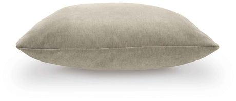 Jaxkins Warm Gray Pillow by Ashley at Eve Furniture