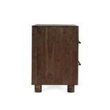 Jaxon 2 Drawer Nightstand - Harvest Brown by Classic Home at Eve Furniture