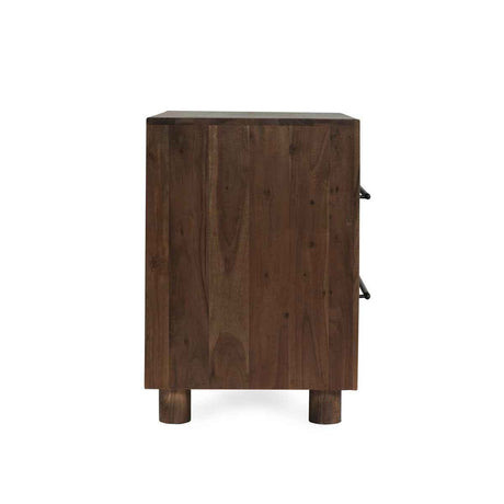 Jaxon 2 Drawer Nightstand - Harvest Brown by Classic Home at Eve Furniture