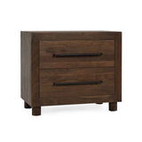 Jaxon 2 Drawer Nightstand - Harvest Brown by Classic Home at Eve Furniture