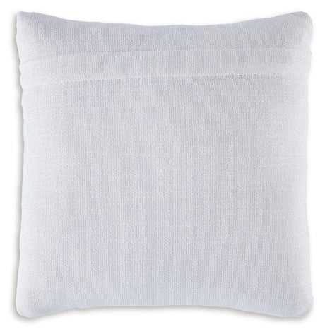 Jaycott Next-Gen Nuvella Blue/White Pillow (Set of 4) by Ashley at Eve Furniture