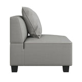 Jayilin Gray 4-Piece Modular Sectional by Homelegance at Eve Furniture