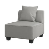 Jayilin Gray 5-Piece Modular Sectional by Homelegance at Eve Furniture