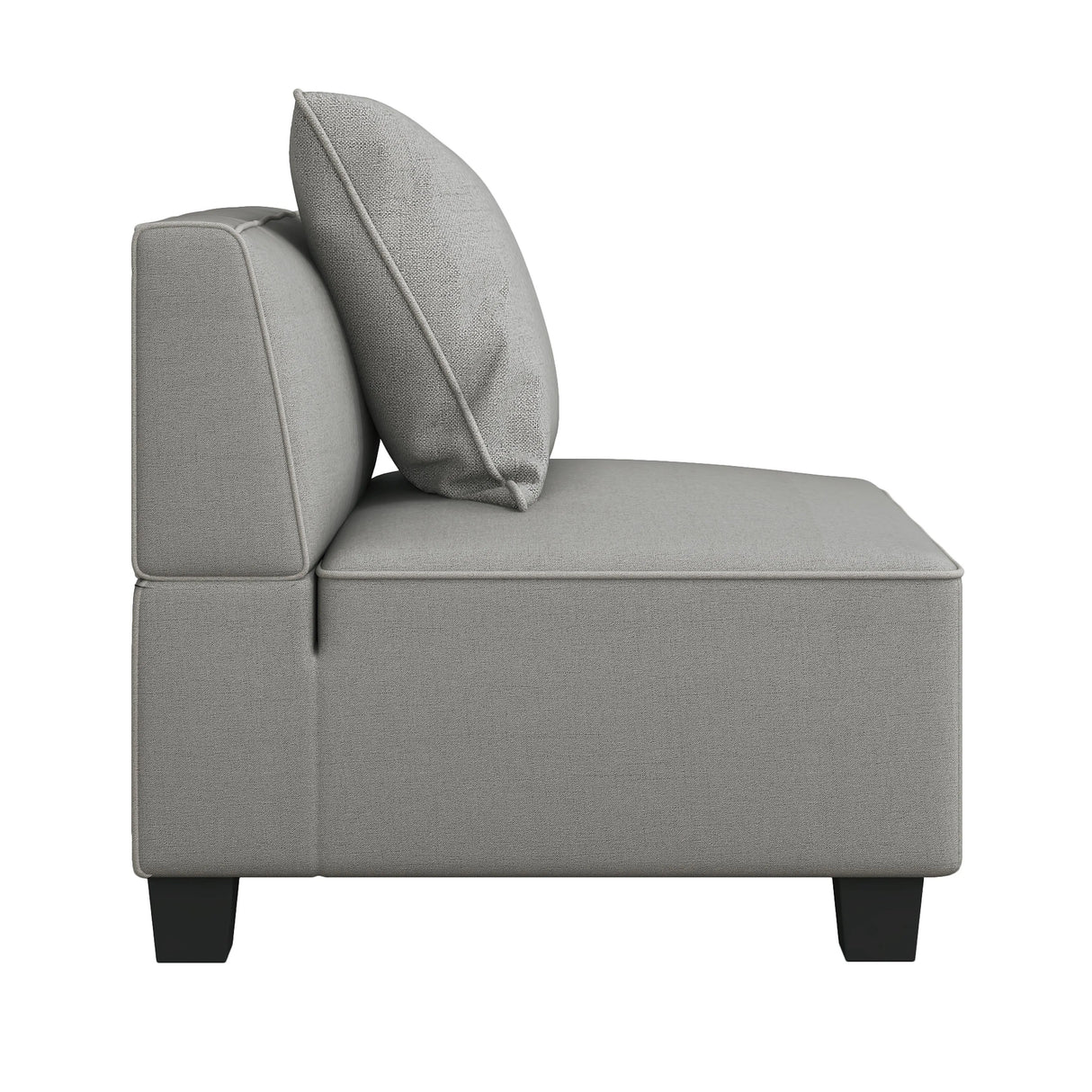 Jayilin Gray 5-Piece Modular Sectional by Homelegance at Eve Furniture