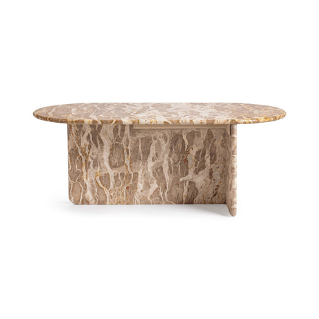Jaylani Desert Drift 47 Oval Coffee Table by Classic Home at Eve Furniture