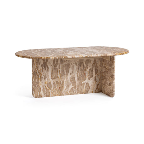 Jaylani Desert Drift 47 Oval Coffee Table by Classic Home at Eve Furniture