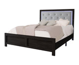 Jaylen Black LED Panel Bedroom Set by Crown Mark at Eve Furniture