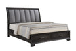 Jaymes Gray Queen Storage Platform Bed by Crown Mark at Eve Furniture