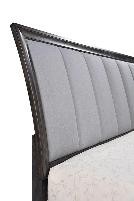 Jaymes Gray Storage Platform Bedroom Set by Crown Mark at Eve Furniture