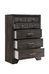 Jaymes Gray Storage Platform Bedroom Set by Crown Mark at Eve Furniture