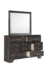 Jaymes Gray Storage Platform Bedroom Set by Crown Mark at Eve Furniture
