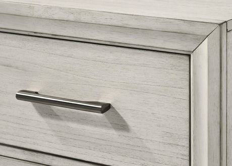 Jaymes White Mist Chest by Crown Mark at Eve Furniture