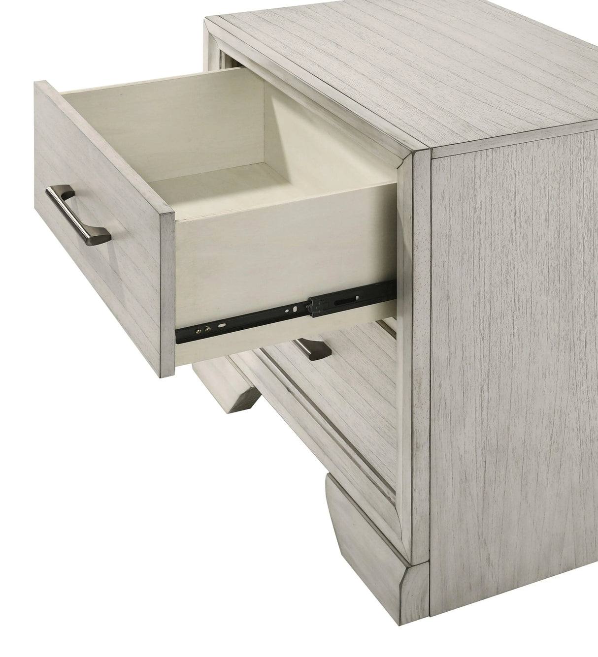 Jaymes White Mist Footboard Storage Platform Bedroom Set by Crown Mark at Eve Furniture